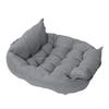 Custom Soft Plush Pet Bed for Small Medium Large Dogs Cats, Non-Slip Warm Sofa Nest Comfortable Breathable Pet Couch Bed