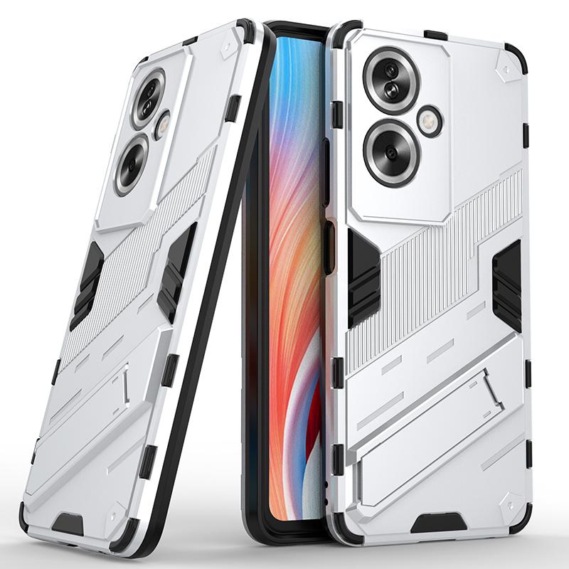 Для Oppo A79 A38 A18 A58 A78 A17 A97 A57 A57e 5G Punk Armor противоударный бампер прочный прорезиненный ПК подставка держатель чехол чехол