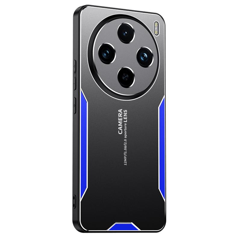 Для vivo X100 5G Чехол для телефона с защитой от царапин Алюминиевый сплав+ПК+ТПУ Чехол для мобильного телефона