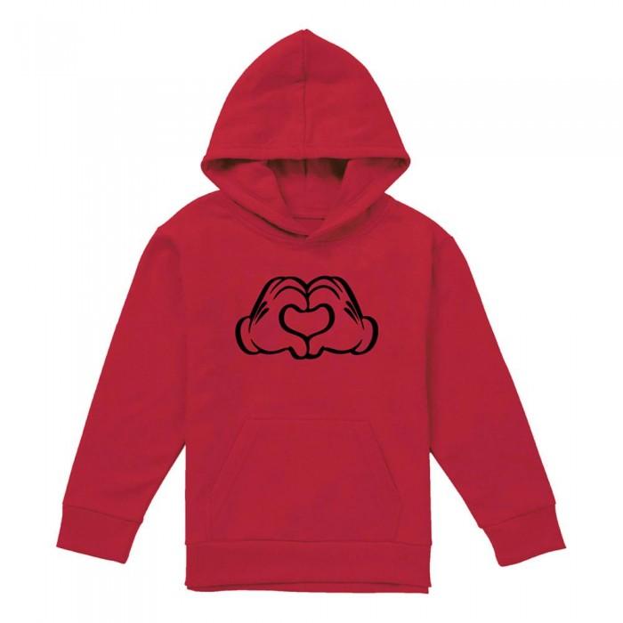 Mickey Mouse Childrens/Kids Love Hands Hoodie