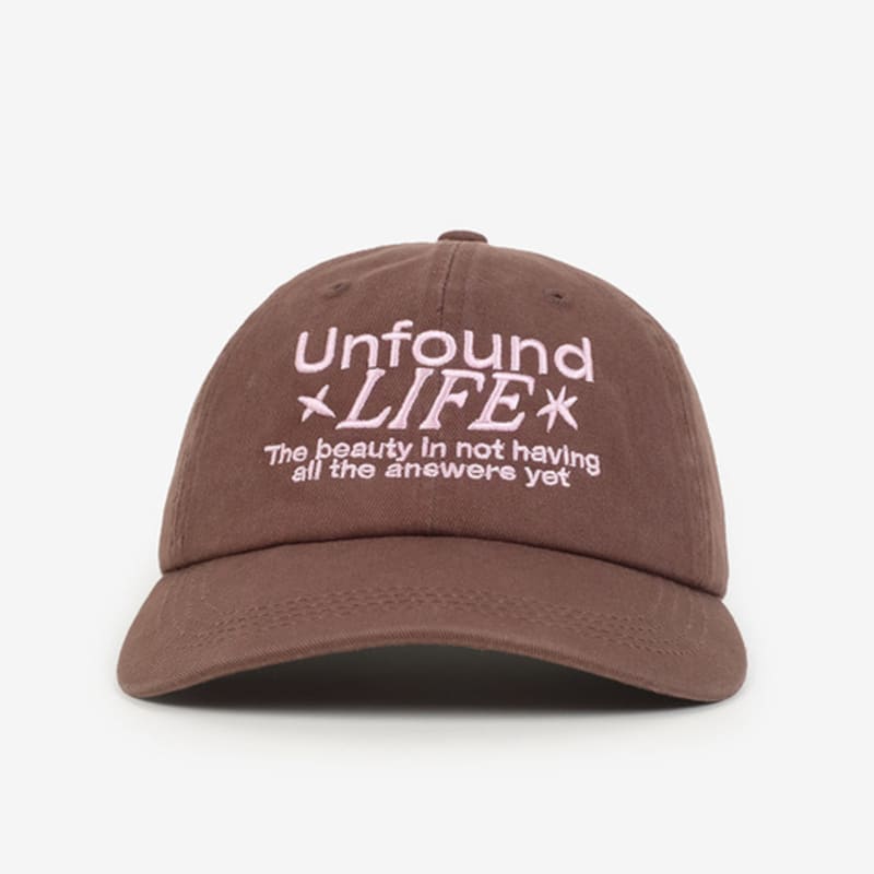 BALLOON FRIENDS MESSY ADVENTURE Unfound Life Washed Ball Cap Brown