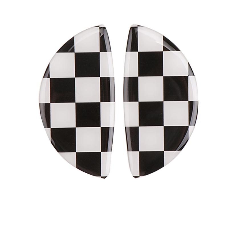 2 шт. автомобильные наклейки для MINI COOPER R56 R55 R60 R61 Countryman F55 F56 F60, кристалл, эпоксидный интерьерный аксессуар, дверная ручка автомобиля