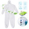 Защитный костюм с капюшоном и бахилами, многоразовая защитная одежда для мужчин и женщин, унисекс