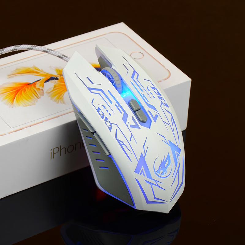 Fenghuolang 6D Programmable RGB Wired Gaming Mouse
