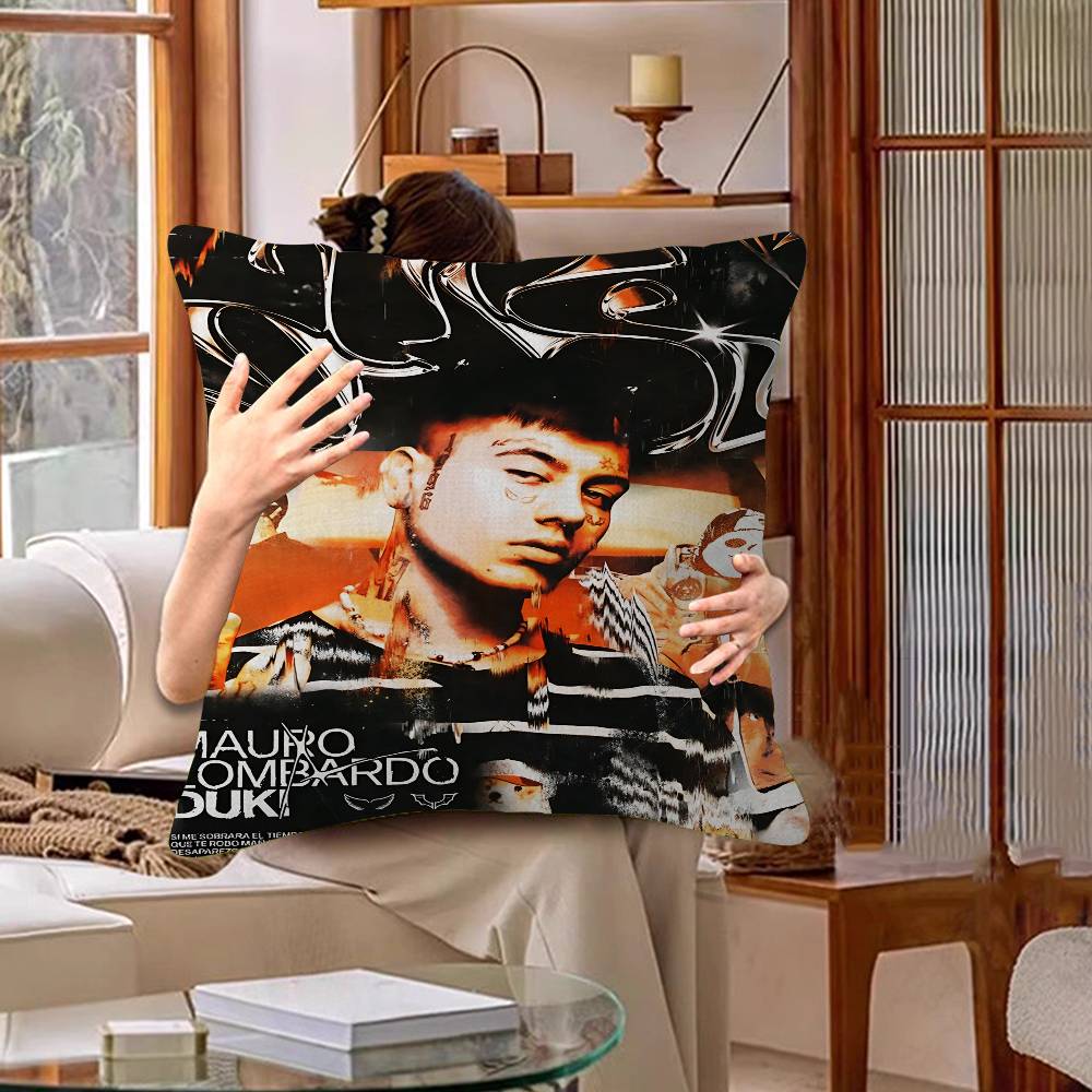 Rapper D-Duki Cushion Cover Pillowcase Upholstery Sofa Throw Pillow Home Decor Pillowcas