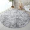 Plush Carpets Fluffy Ultra Soft Indoor Modern Area Rugs Living Room Play Mats Fluffy Round Rugs For Girls Bedroom
