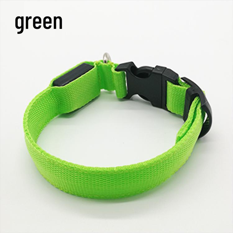 LED Pet Supplies Glow Dog Collar & Leash Set - Anti-Lost Necklace & Walking Accessory