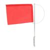 Wind Indicator Flag Monotypes Marine Mast Flag Wind Indicator Stainless Steel Red Boat Flag for Sailboat Yacht