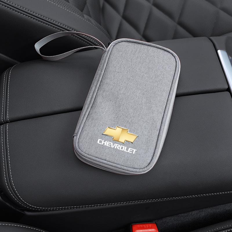 Портативная сумка для хранения в автомобиле для Chevrolet Spark Captiva Cruze Tracker Orlando ключи от машины водительские права Кабель Гаджет Кошелек для карт