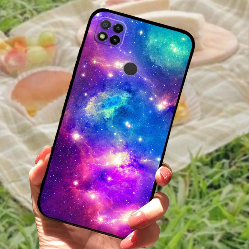 Для Redmi 9C NFC Чехол Модный Роскошный Силиконовый Задняя Крышка Телефона Для Xiaomi Redmi 9A 9C 9T Мягкие Ударопрочные Чехлы Fundas Бампер