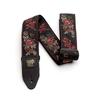 [ERNIE BALL] [Authentic] 4142 Guitar Strap Jacquard Strap Red Rose