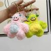 Adorable Long-haired Yeti Plush Keychain Cute Monster Doll Bag Charm For Kids