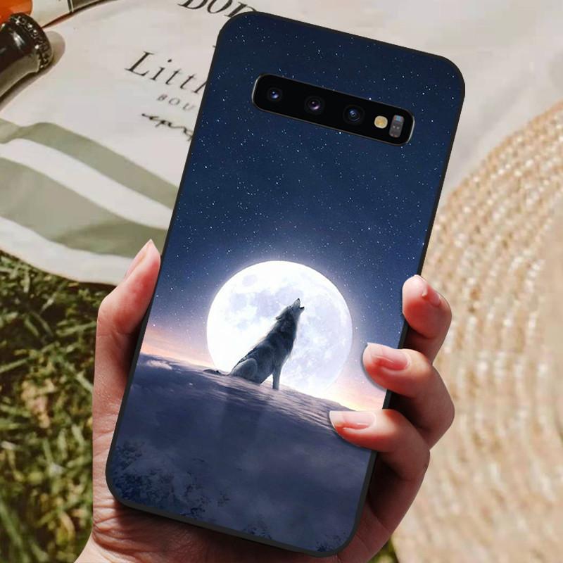 Чехол для Samsung S10 Plus Мягкий силиконовый чехол Черный бампер ТПУ Для Samsung Galaxy S10 S10E S 10 S10plus Чехлы для телефона Задние крышки
