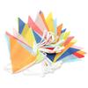 1 X 10 Meter Banner Bunting Pennant Flag Decor Party Wedding Rainbow Fabric Flag