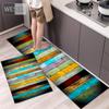 3D деревянная доска, набор кухонных ковриков 40x60 см, 40x120 см, 2 шт., коврик для коридора, длинный коврик для прихожей, коврик для туалета, коврик для ванной комнаты