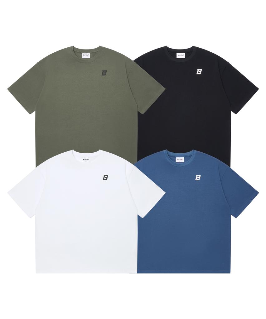 BODYPERCENT Essential Oversized T-Shirt Short Sleeve_4 Colors