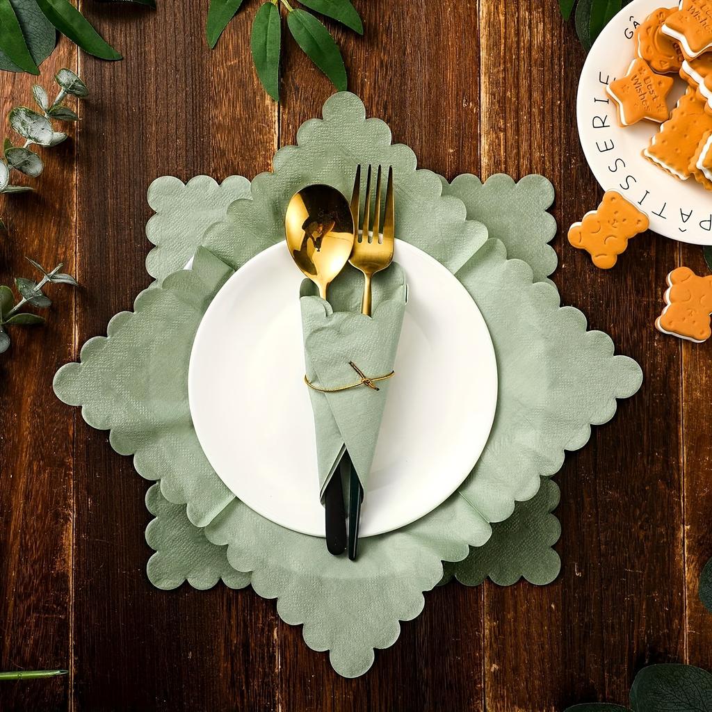 25/50/100 шт. Коктейльные салфетки Одноразовые бумажные салфетки для напитков Коктейльные салфетки для ужина Свадьбы Детского праздника Вечеринки по случаю дня рождения