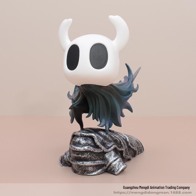 Фигурки GK Hollow Knight: Аниме-модели для битвы: Маленький Рыцарь, Шершень и Белка