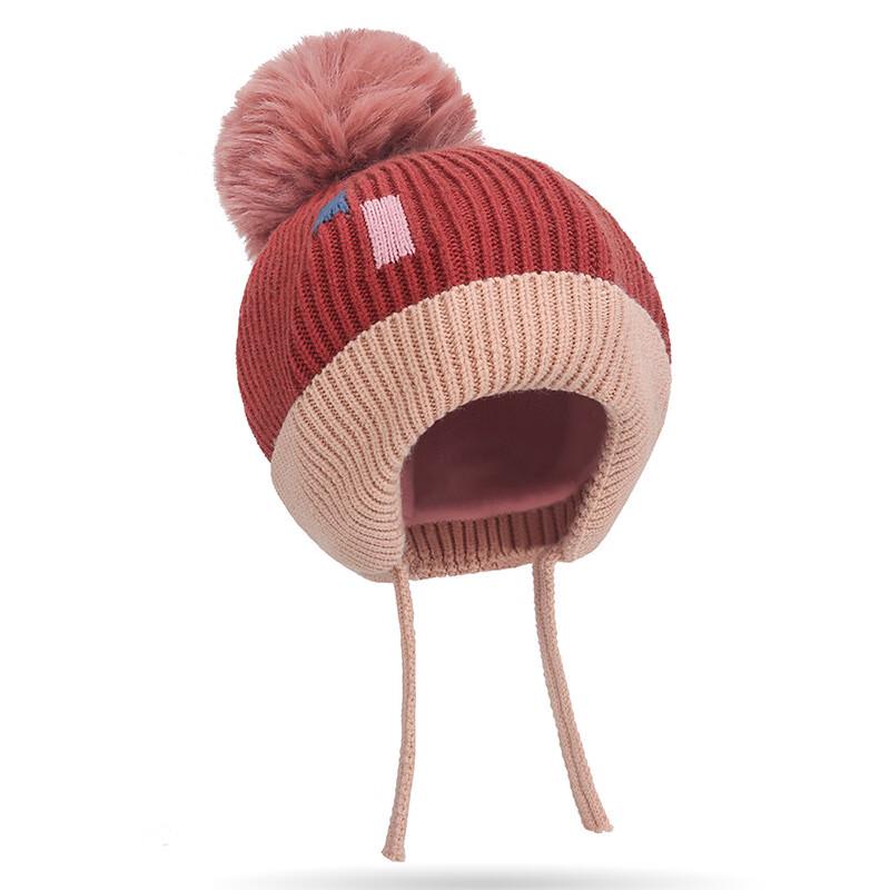 ZHENYUEQI Kids' Winter Pom-Pom Knit Hat