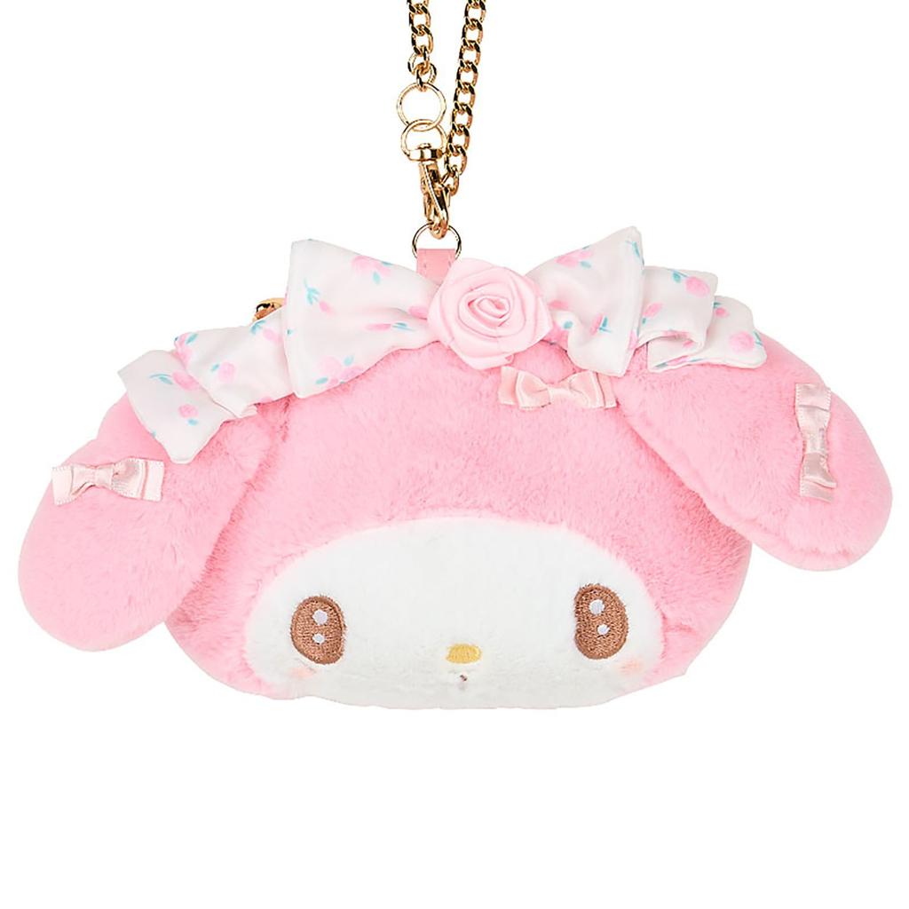 Sanrio Pass Case My Melody 466514 Face-shaped (Dolly Rose)