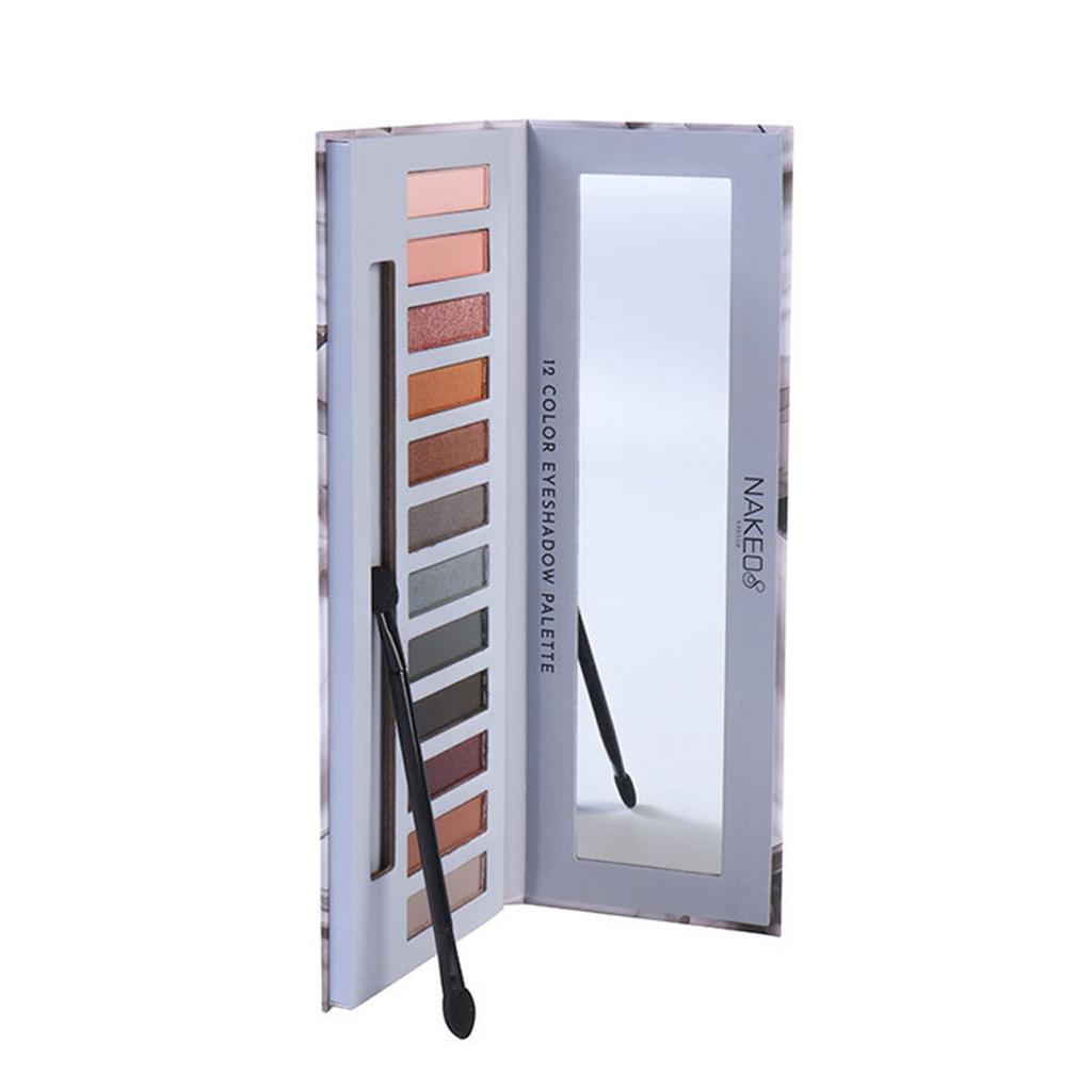 12 Color Eye Shadow Plate Is A Must For Delicate Makeup At Holiday Parties