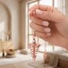Copper Plated Chakra Pendulum Ornament 1.65x0.86 in Meditation Pendulum  Personal Use