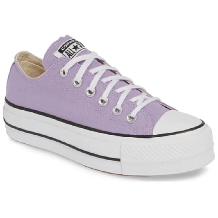 Converse Кеды Chuck Taylor All Star Низкие Текстильные Женские Фиолетовые 564384C