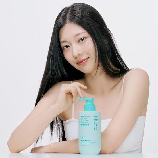 lilyeve Шампунь Scalpturn Cica PDRN для глубокого очищения 500 г