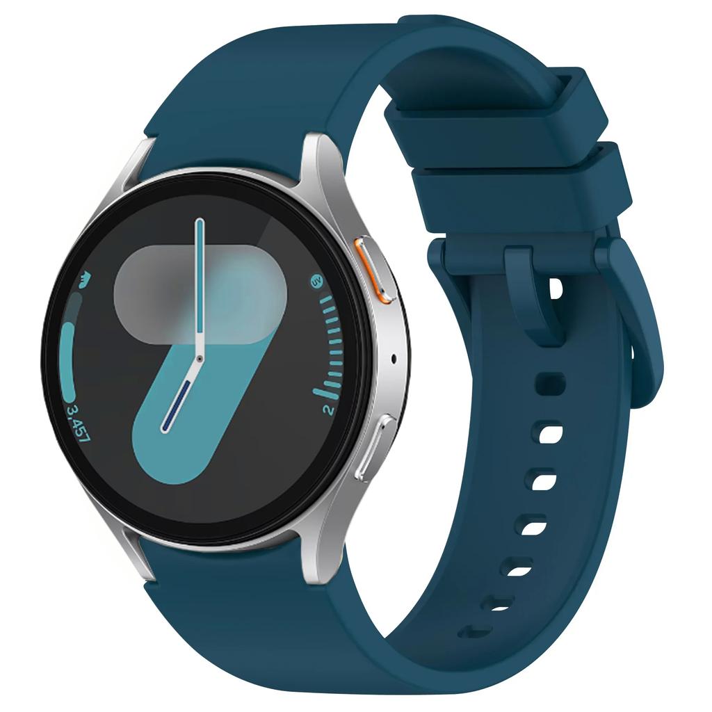 Силиконовый ремешок для Samsung Galaxy Watch 4 Classic 46/42 мм 5 Pro 45 мм Браслет для Galaxy 7 6 5 4 44 мм 40 мм/6 Classic 47 43 мм Ремешок