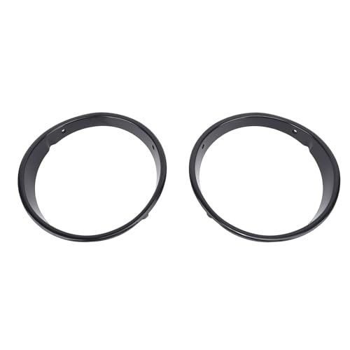 Накладки на ободок фар, Черные ободки фар для Toyota TJ 1997-2006 - Декоративные кольца ободка фар без царапин (2pcs)