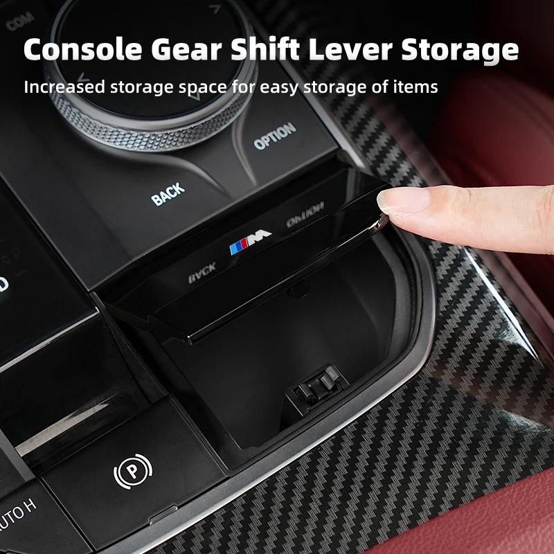 2025 Hot Car Front Central Console Storage Box Organized Container Accessories For BMW 3 Series 4 Series G20 G22 G26 G32 X1 X2 G