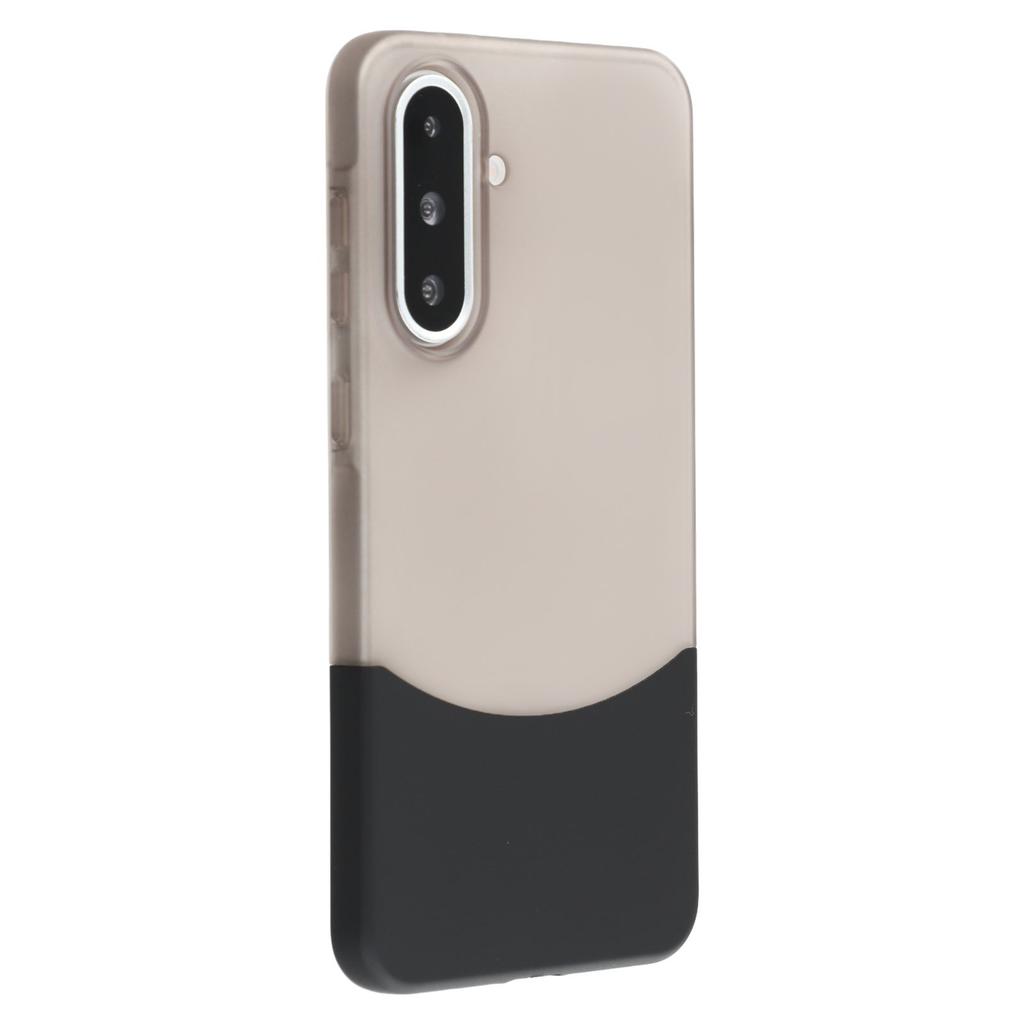 For Samsung Galaxy A56 5G Case Dual Color Splicing Matte PC Phone Cover Large Camera Cutout