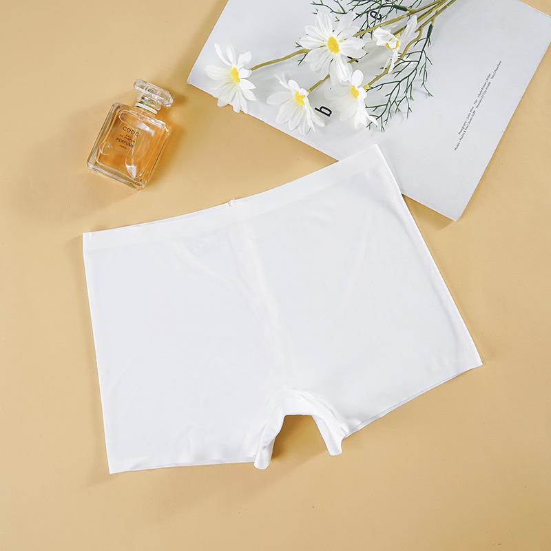 Женские бесшовные боксерские шорты Ice Silk - анти-облучение, летние леггинсы со средней талией
