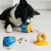 Собака жевательный шарик игрушки для агрессивных жевателей интерактивная игрушка-головоломка для собак диспенсер для еды на присоске игрушка-буксир для собак для чистки зубов