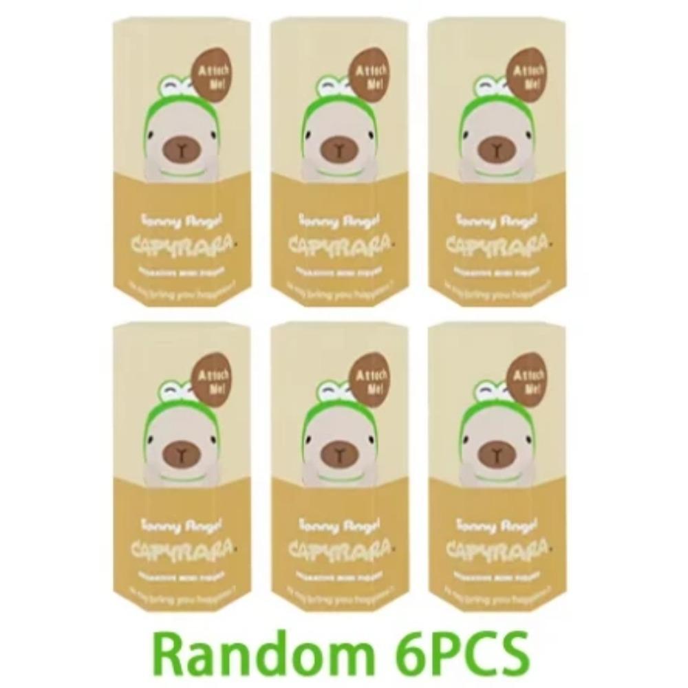 В наличии 12 шт. Капибара Слепой бокс Брелок Милый Слизняк Медведь Фигурка Кукла-сюрприз Подвеска Оптовые Аксессуары Украшения