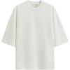 X Studio Nicholson Collaboration FW23 Базовая универсальная футболка с круглым вырезом и коротким рукавом для мужчин, топы, белый цвет 311297180-712-2