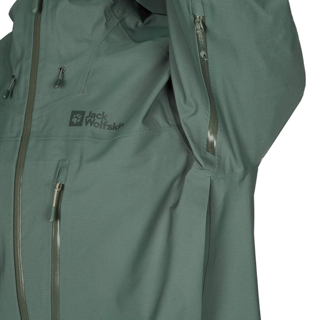 Куртка Jack Wolfskin Kammweg 3L Jacket M hedge green