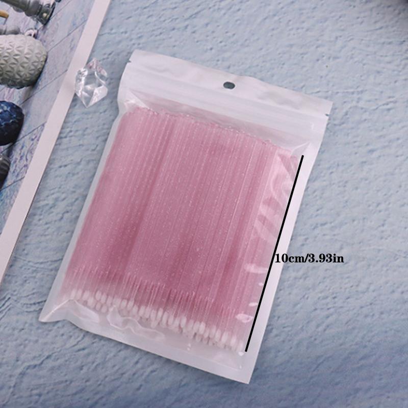 100 шт одноразовые микрощеточки для туши аппликаторы тампоны для удаления ресниц микрощеточки для наращивания ресниц кисти для макияжа инструменты