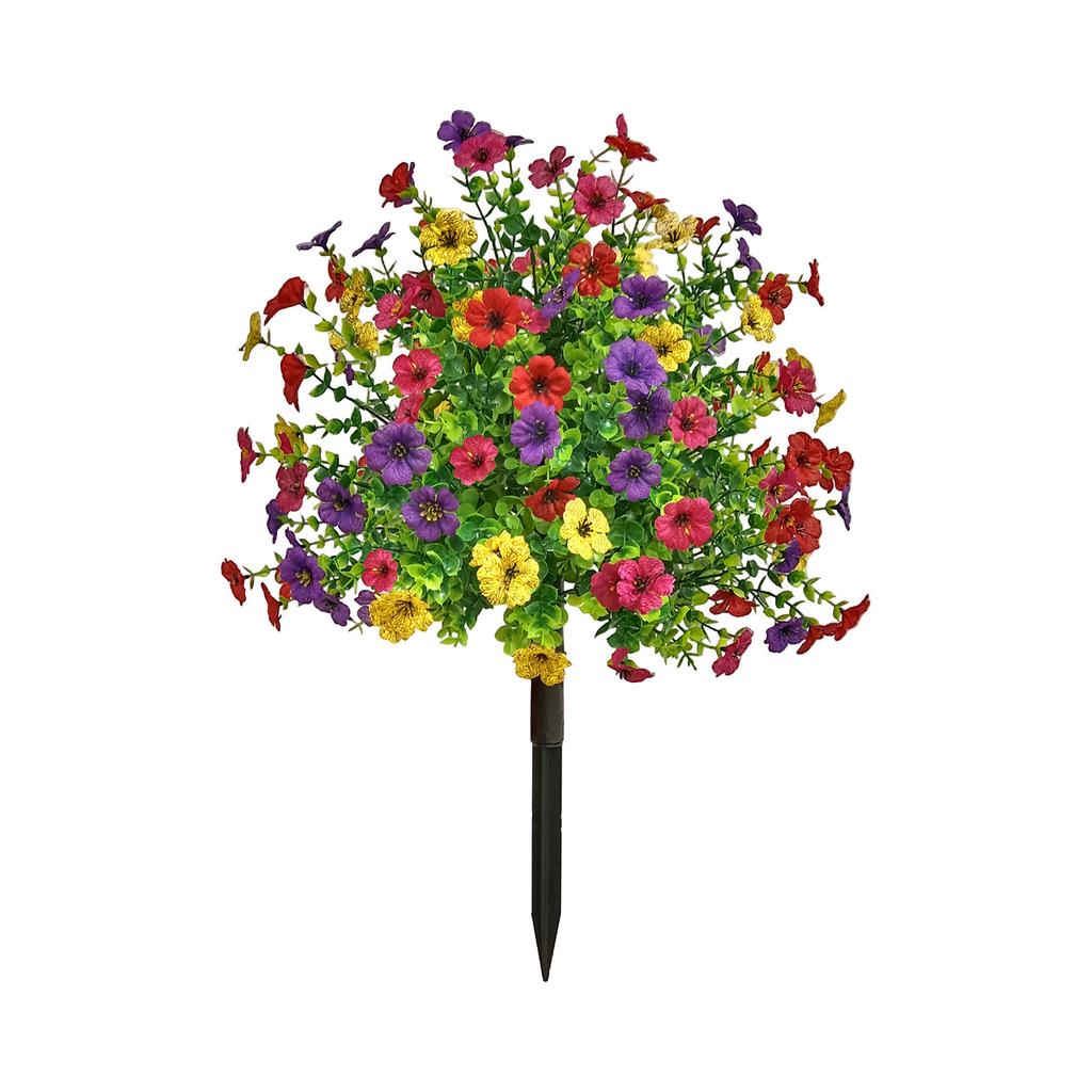 Искусственные цветы и растения во дворе для весеннего и летнего украшения дома на открытом воздухе, искусственные зеленые растения