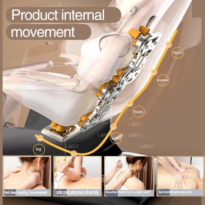 Presumed Point Massage Track Massage Chair Zero Gravity Massage Armchair Full Body Airbag Massage Sofa Touchscreen Office