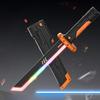Световой меч Star Spray Battle Sword Цветные огни Крутой Спрей Световой меч Игрушка Комбинация Двух Мечей Лазерный Меч Без Огнива