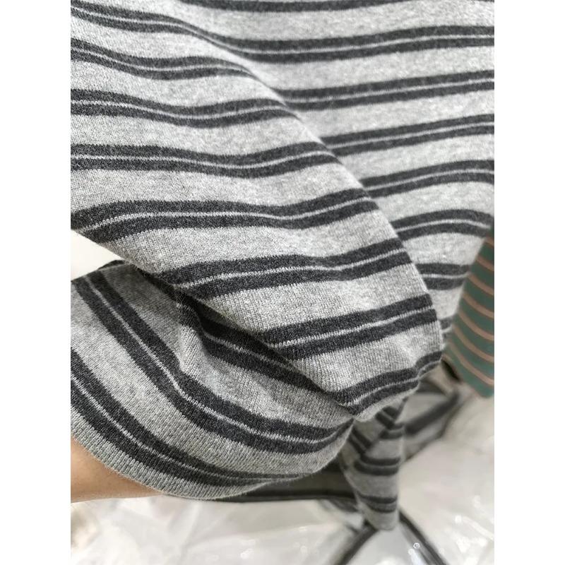 Женская летняя новинка: полосатая футболка с квадратным вырезом и коротким рукавом, правое плечо, приталенная, с милым и дерзким характером, универсальный короткий топ