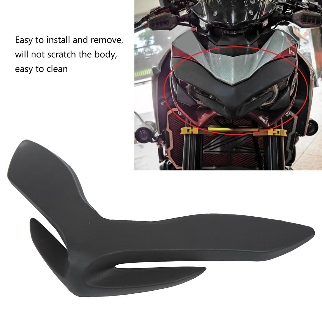 Motorcycle Headlight Fairing Cover Front Beak Nose Cone Extension Trim Replacement for 900 2018‑2020