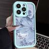 Мягкий чехол из ТПУ с рельефным цветком для iPhone 16 15 Pro Max 14 Plus 13 12 11 Pro Max Xr X Xs 7 8 Plus, противоударный защитный чехол для линз цвета конфет