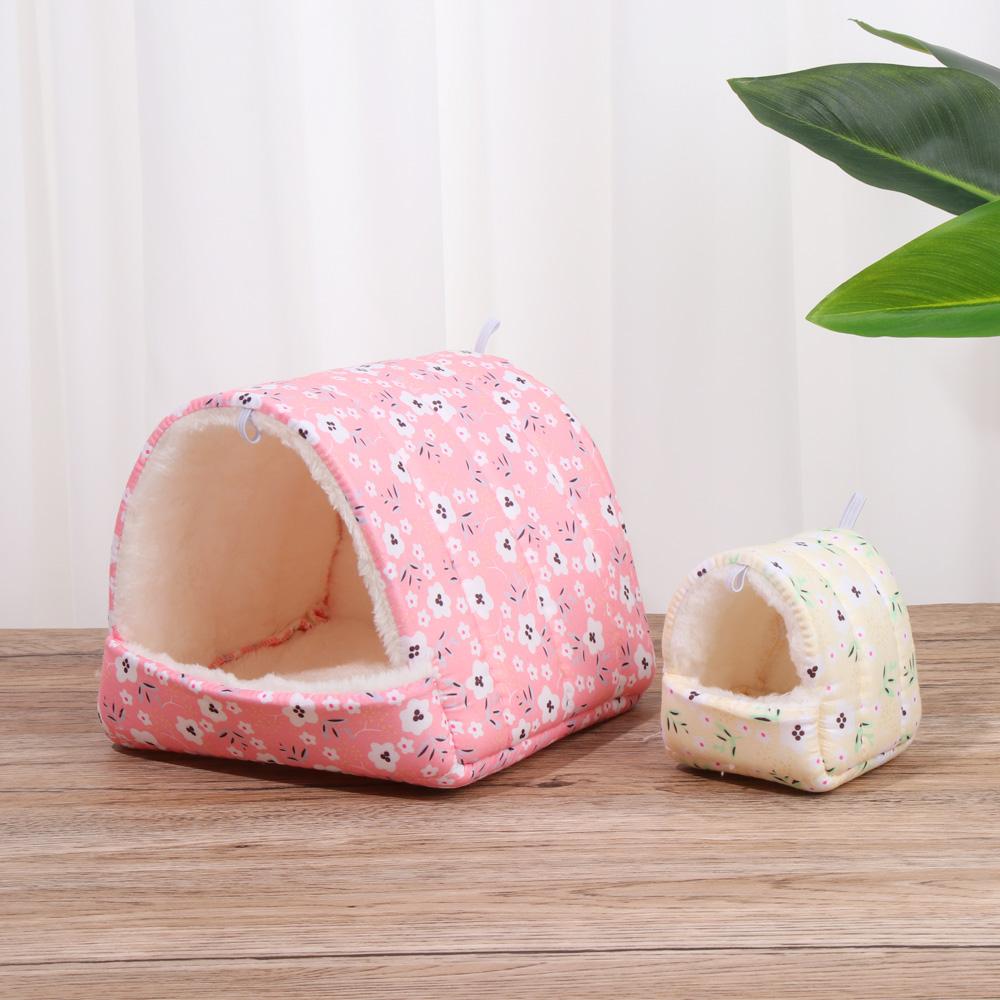 Rabbit Squirrel Winter Comfortable Guinea Pig Nest Hamster House Small Animal Sleeping Bed Warm Mat
