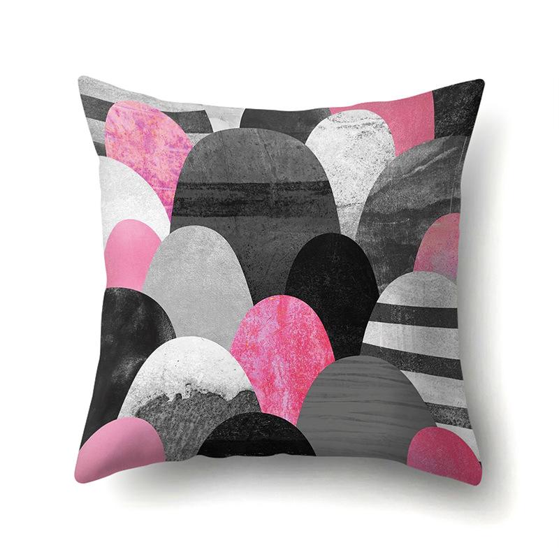 Polyester Pillowcase Automobile Decoration Home Printed Pillowcase