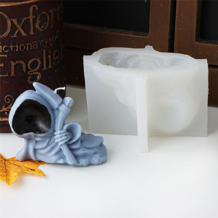 Формы для свечей Ручная работа Формы для мыла Форма смерти Форма для глины Силиконовые формы для рукоделия Подходят для проекта ручной работы