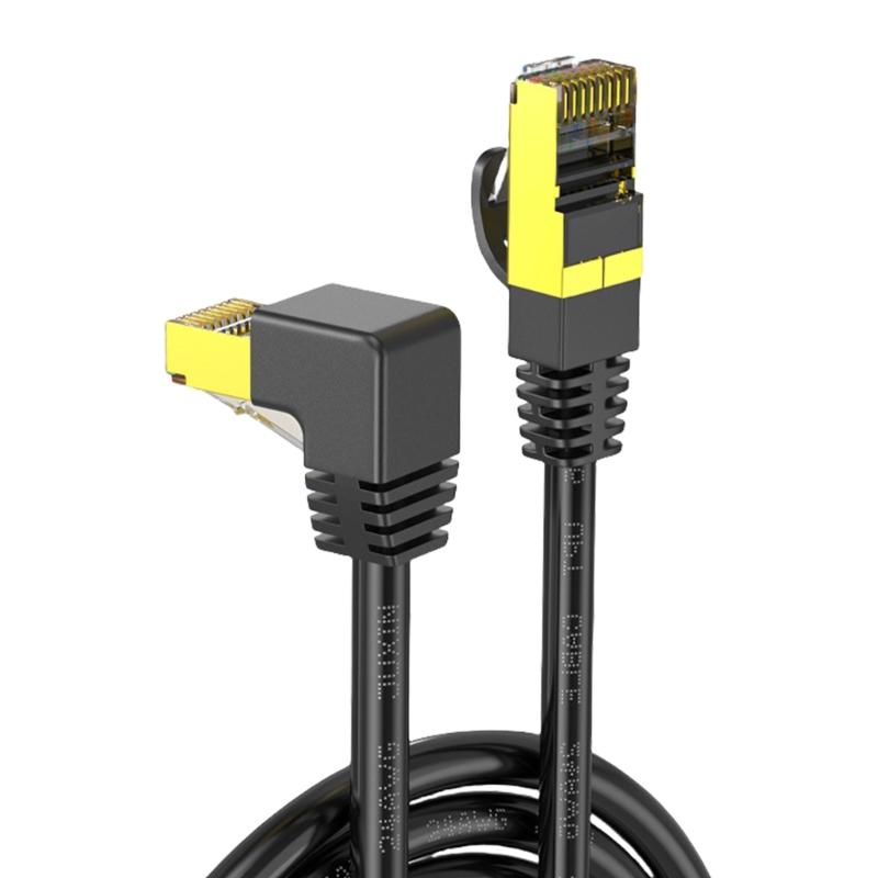 High Performances Cat8 Internet Cable 10 Gigabit 10Gbps 600MHz Bandwidth LAN Wire Line with RJ45 Connectors for Routers
