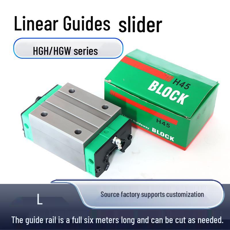 HGR HG15-45CA Linear Guide Rail Slider with Roller Wheel