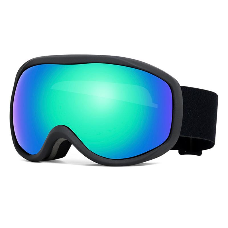 Ski goggles anti-skid goggles with card myopia goggles outdoor anti-fog high definition ski goggles